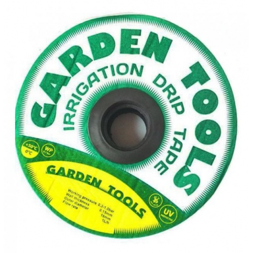 лента капельного полива - Garden Tools 0.15мм 6 mils 10см/300м
