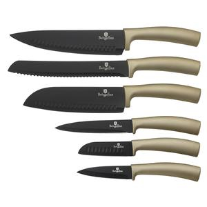 Набор ножей Berlinger Haus - 6пр BH-2393 CARBON Edition