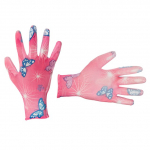 перчатки INTERTOOL (уп) - садовый с полиуретан.покрытием,розовые,р,8(5пар)