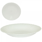 Тарелка белая, керамическая, S&T - №7,5 белая 40010-01-07