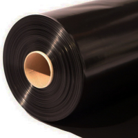 Пленка полиэтиленовая черная - 80мкм 1,5м*100м рукав 16,5 кг