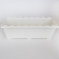 Вазон на подоконник"Мишаня", ( М ) - 40 см, белый