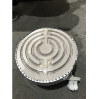 Электроплита дачная - круглая (белая спираль)1.5 кВт со шнуром