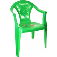 кресло детское пластмассовое - салатовый