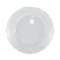 тарелка мелкая керамика - д=175мм белая