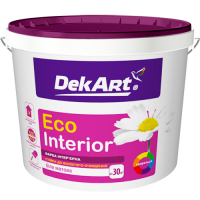 интерьерная ВДА "Interior Paint", TM "DekArt" (матовая)интерьерная ВДА "Interior Paint", TM "DekArt" - 4кг