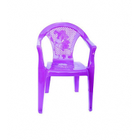 кресло детское пластмассовое - фиолетовый