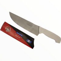 Нож кухонный TRAMONTINA - белая ручка №8 большой , 200х50мм