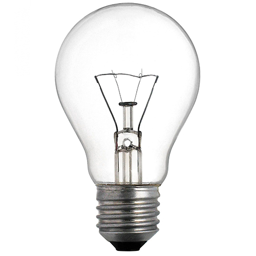 лампа накаливания ИСКРА - 75Вт Е27 (уп.100шт гофра)