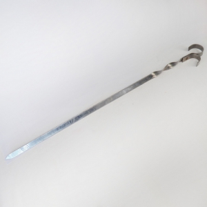 Шампур - тандырный с крючком 600*15 мм