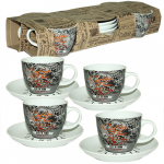 Сервиз чайный керамика S&T - 8пр.,Кофе шоп, 1465-8