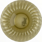тарелка мелкая керамика ОДК - 170мм десертная дым стекло, Элика