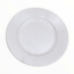 тарелка мелкая керамика ОДК - 18см пластик круглая белая