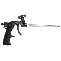 пистолет для пены INTERTOOL - с тефлоновым покрытием иглы, трубки и держателя баллона + 4 насадки, РТ-0605